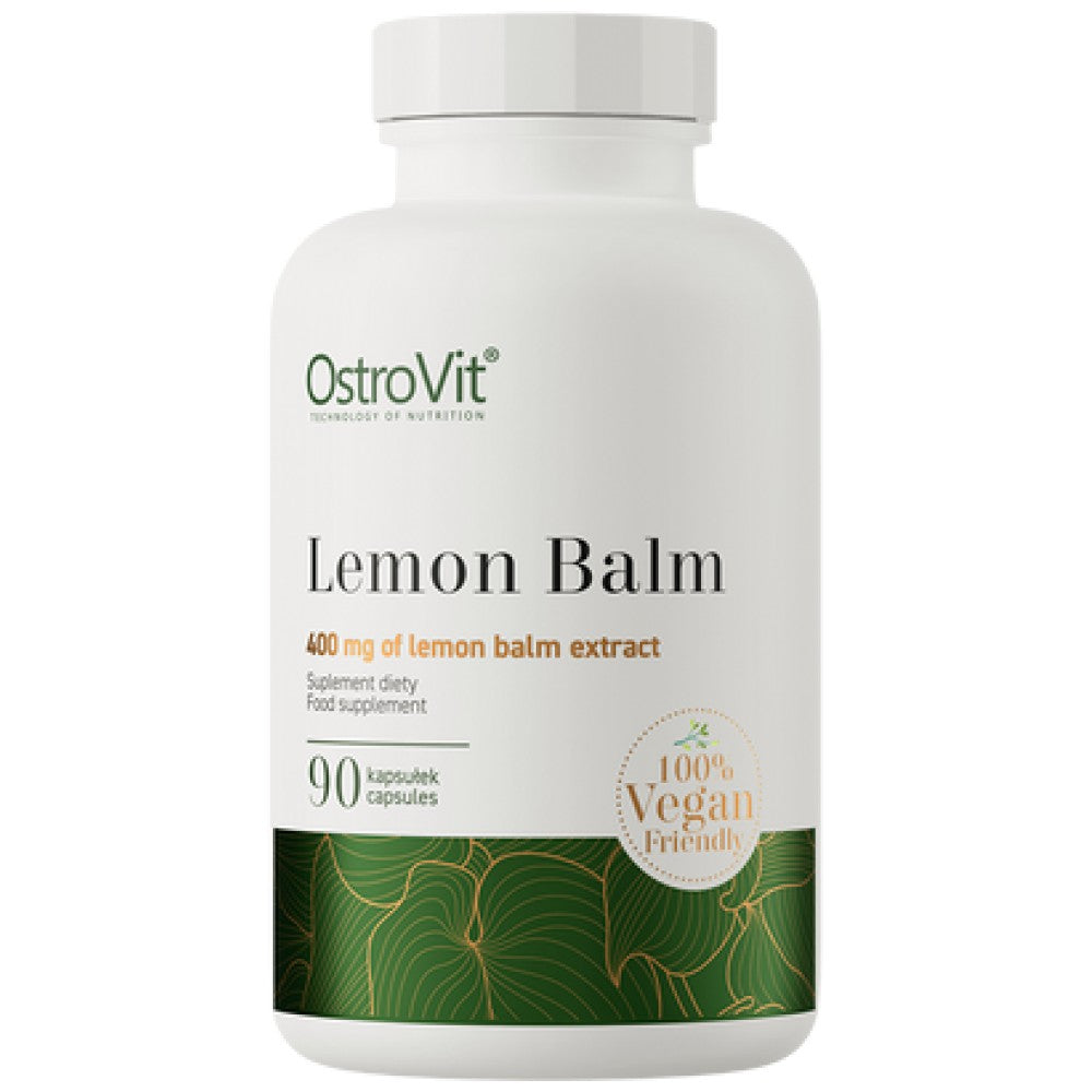 Baume de citron 400 mg | Vege - Capsules de citron baume 90