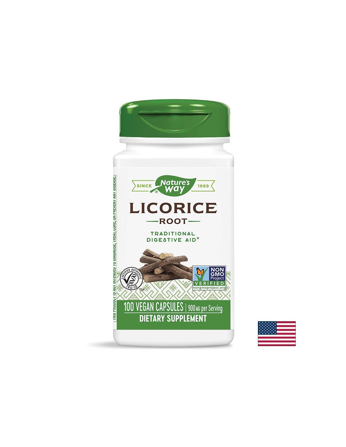 Racine de réglisse - 100 capsules