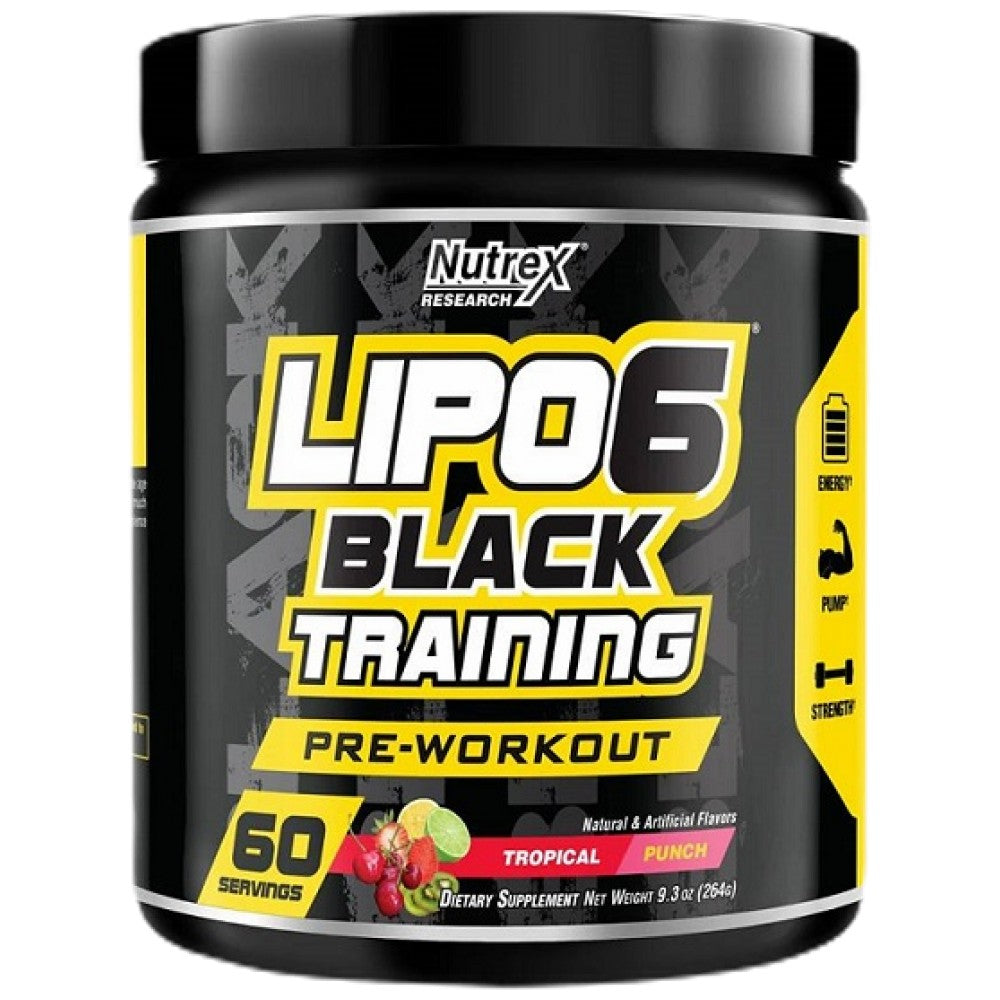 LIPO 6 TRAINEMENT NOIR/PRE-ROUTIFE - 264 grammes