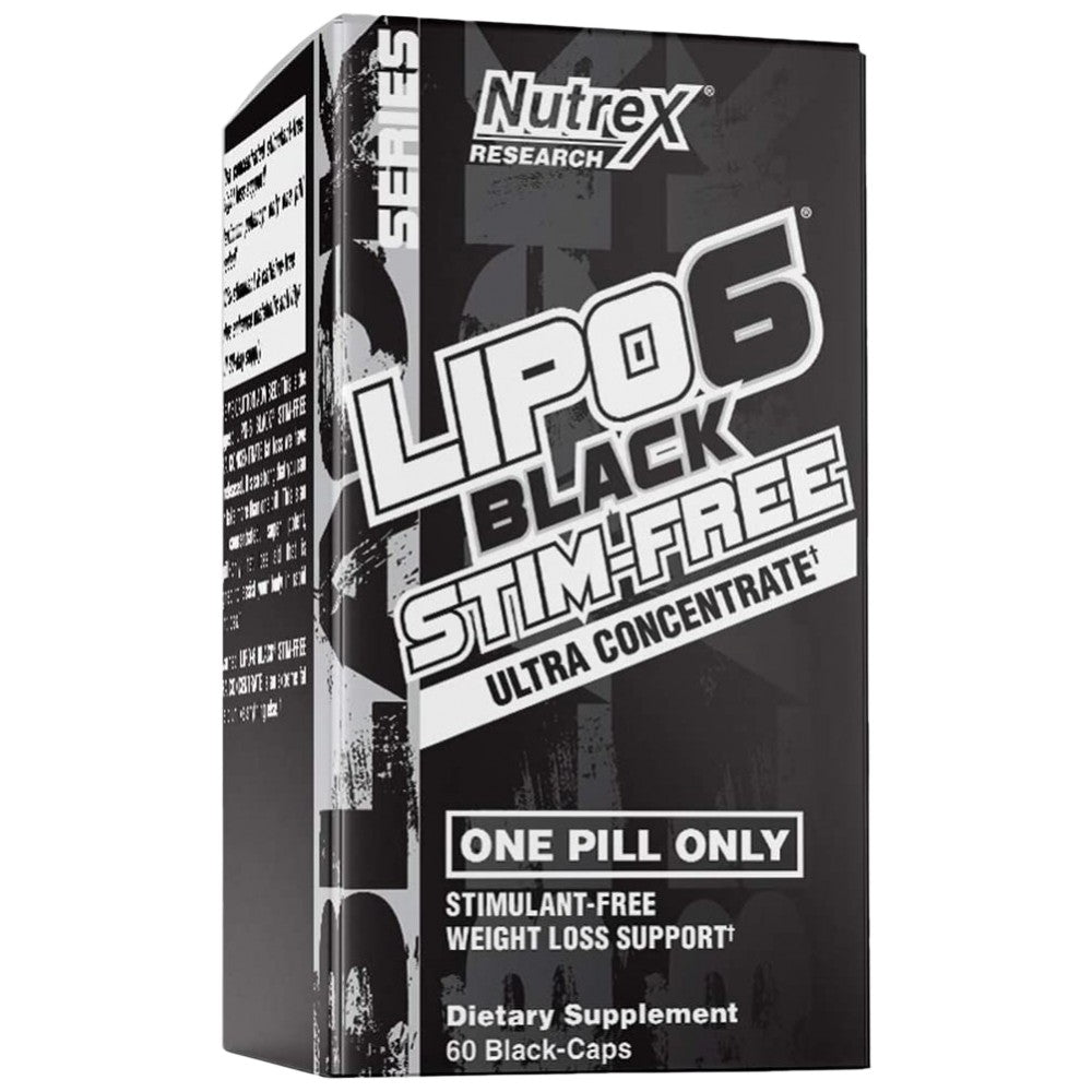 Lipo 6 Black Ultra Concentrate/Stim-sans - 60 capsules