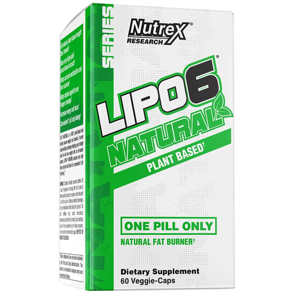Lipo 6 Natural/Plant à base de capsules 60