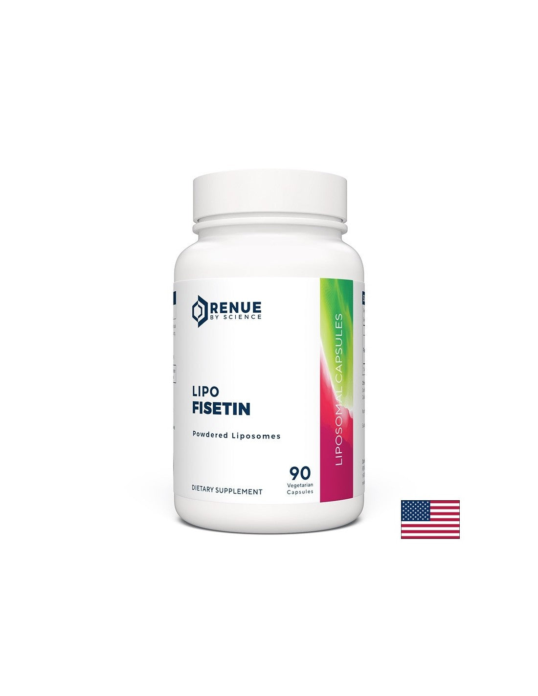 Mémoire et concentration - Fisetin (liposomal) - Lipo Fisetin, 150 mg x 90 capsules