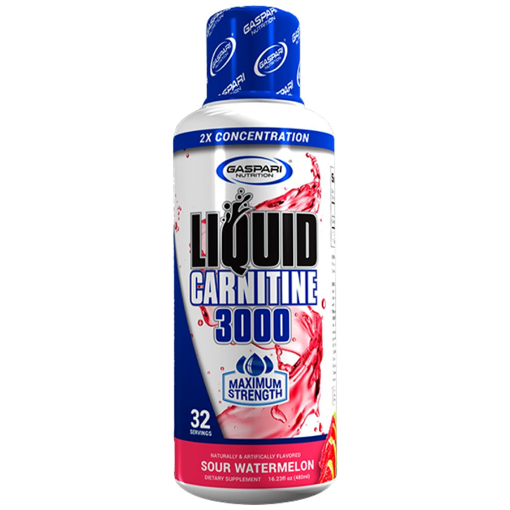 Carnitine liquide 3000 | 2x concentration - résistance maximale - 480 ml