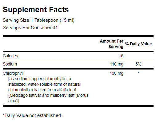 Chlorophylle liquide - 473 ml