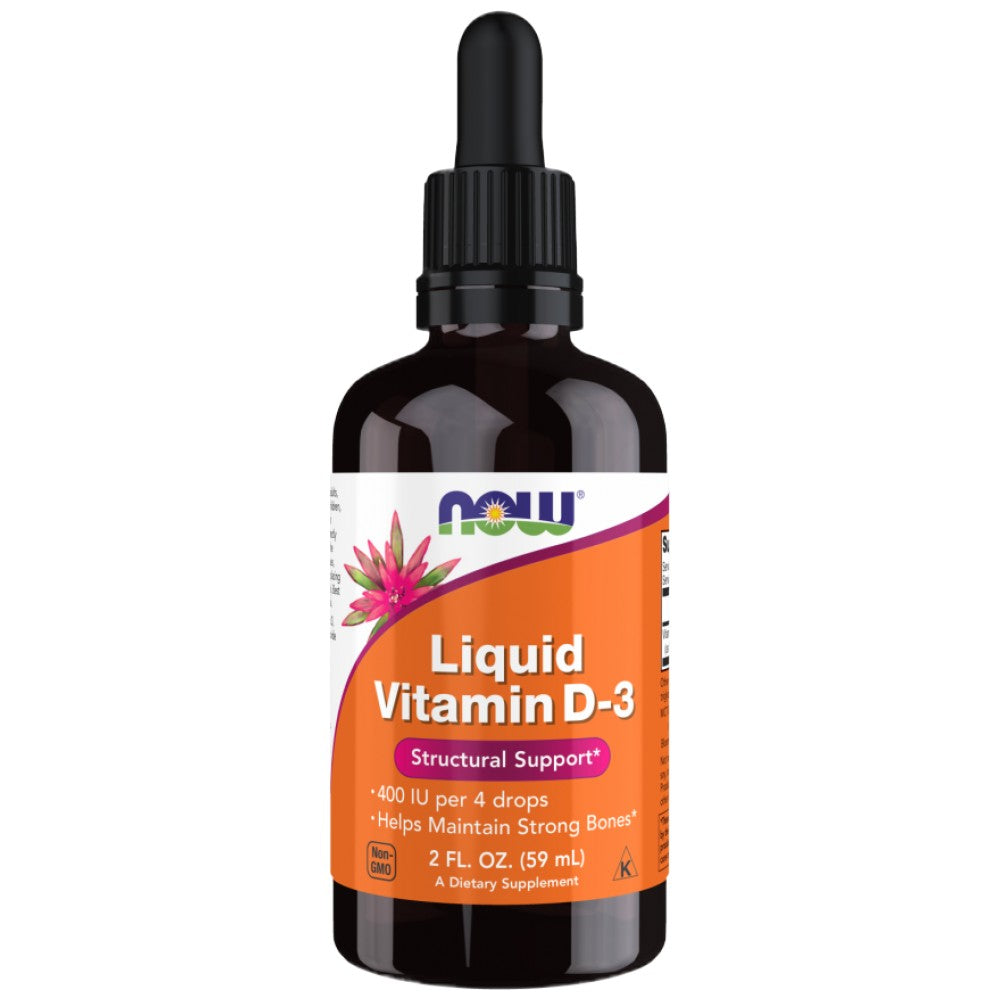 Vitamine liquide D-3/100 UI par goutte - 60 ml