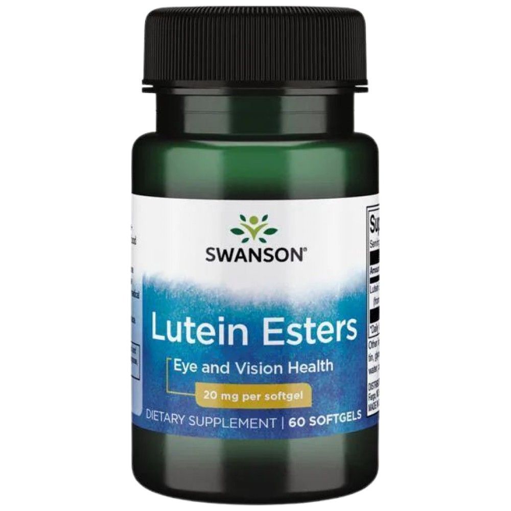 Lutéine 20 mg - 60 softgels