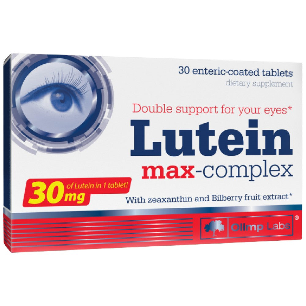 Complexe de lutéine max - 30 comprimés