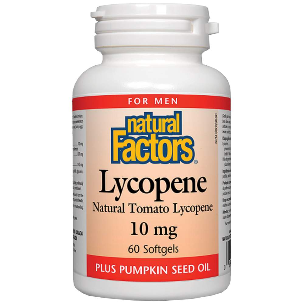 Lycopène 10 mg - 60 capsules de gel