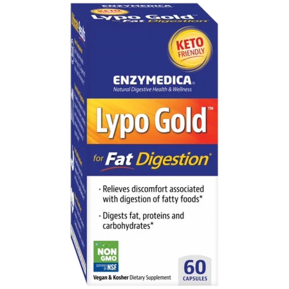 Lypo Gold | Digestion de la graisse - 60 capsules