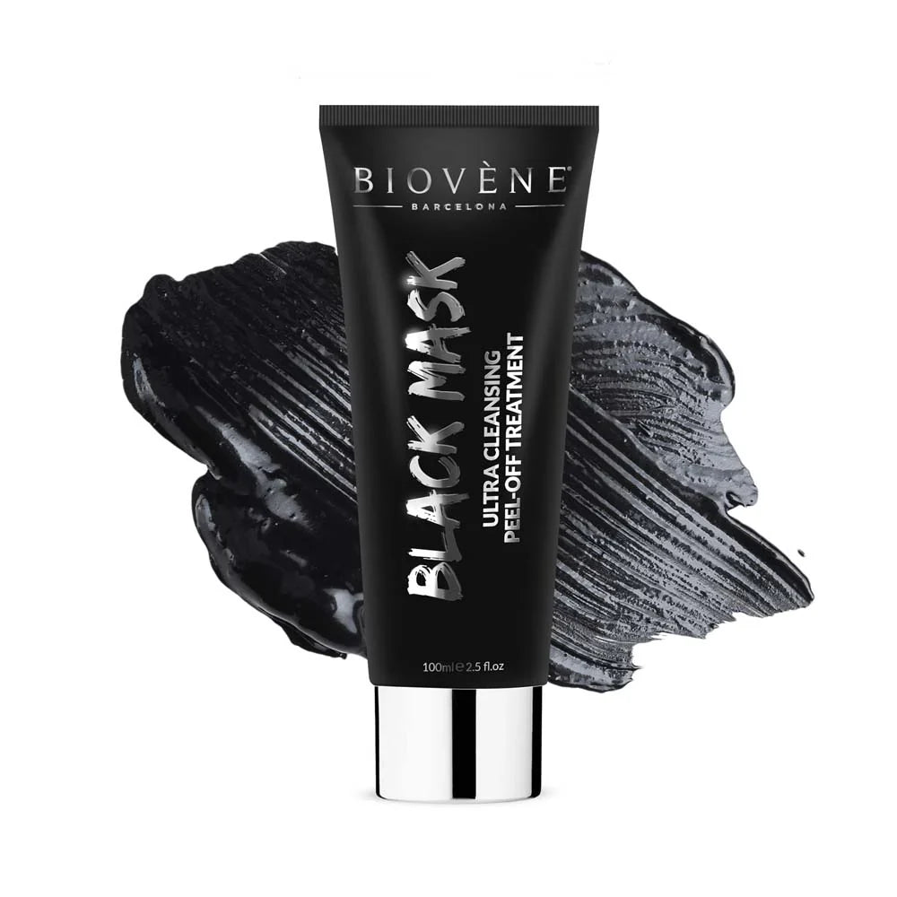 Masque noir nettoyant en profondeur avec charbon de bois activé - 100 ml