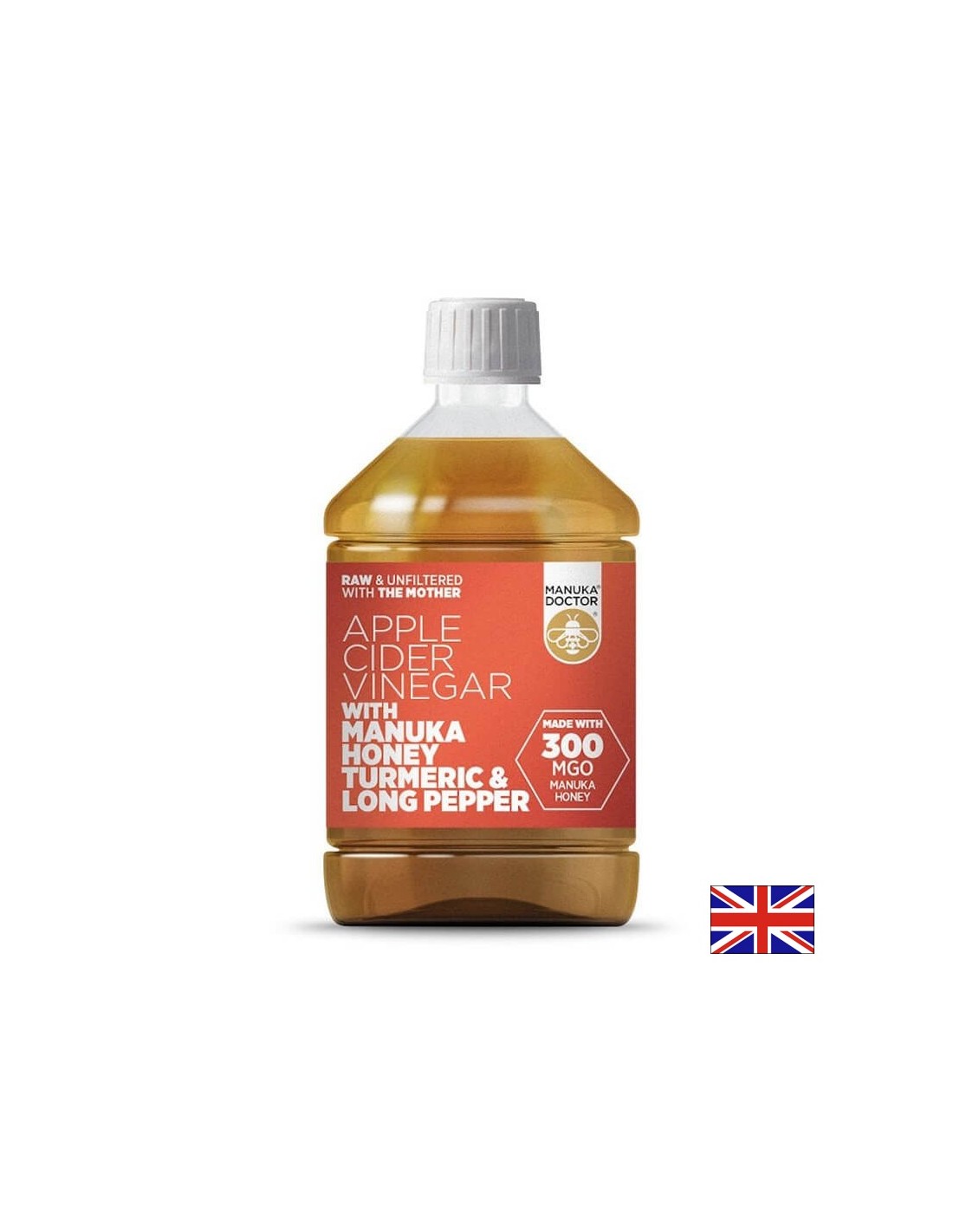 Vinaigre de cidre de pomme avec curcuma miel manuka et poivre long - vinaigre de cidre de pomme avec curcuma miel manuka et poivre long