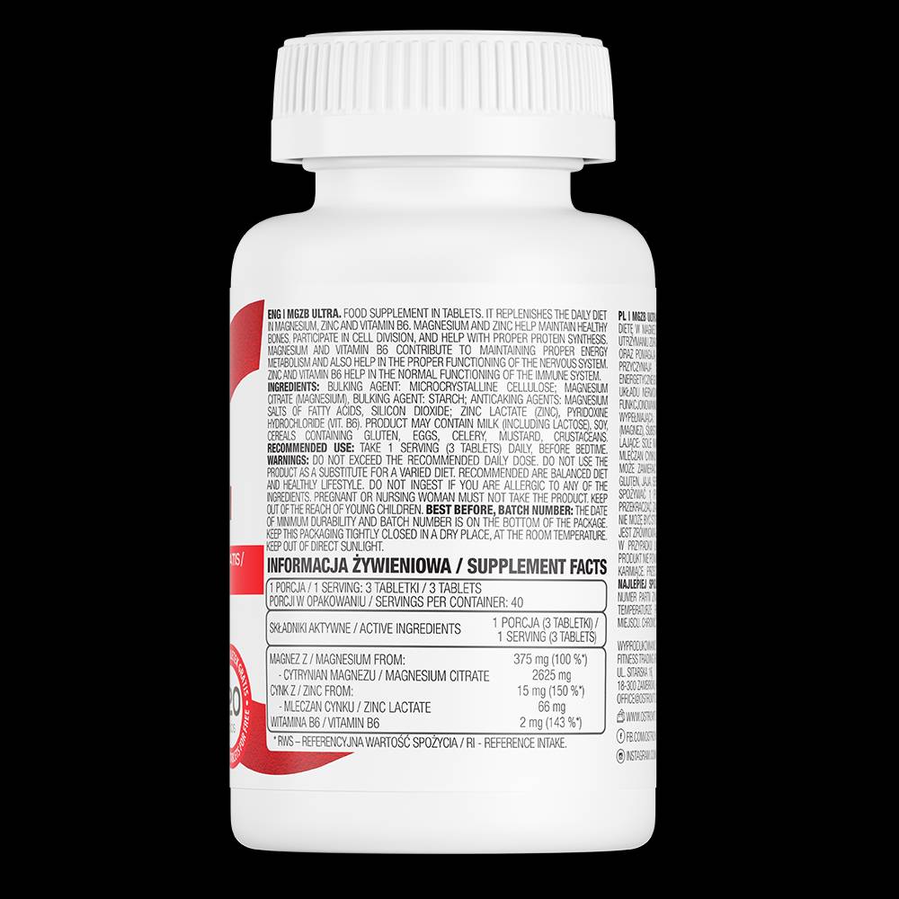Tabs MSM Chondroitin Glucosamine/60