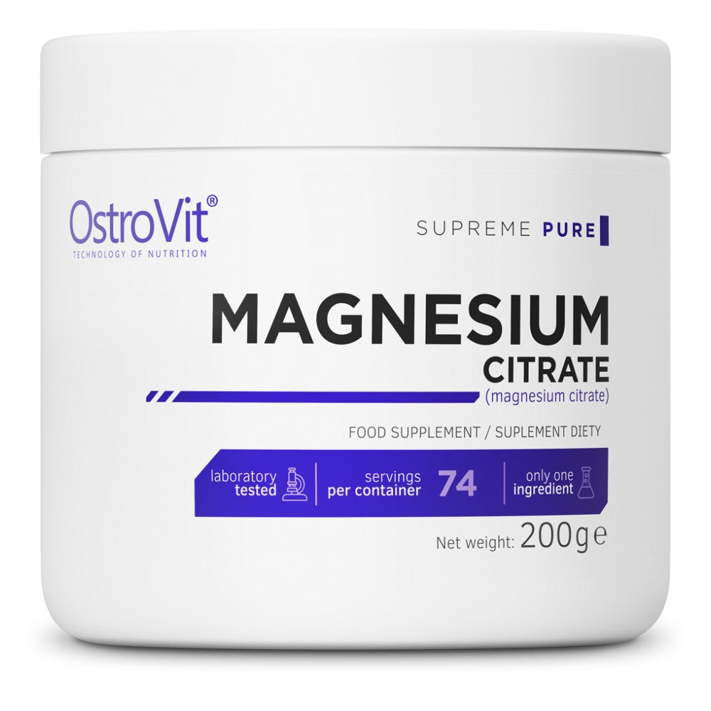 Magnésium Citrate Powder 200 grammes