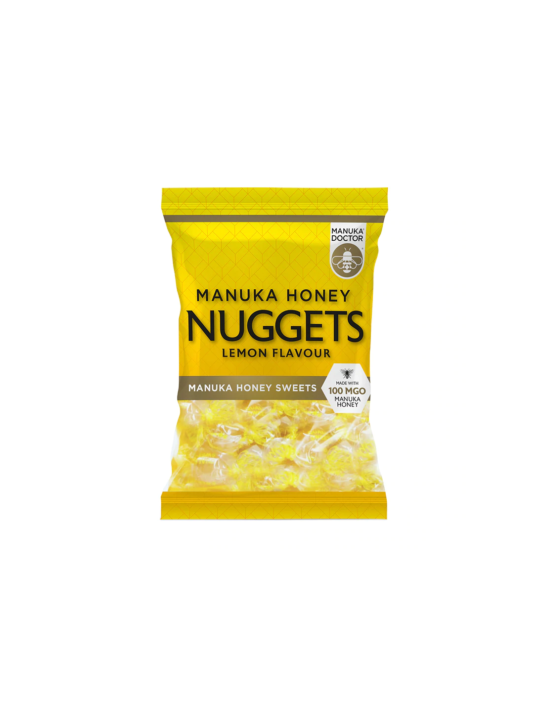 Nuggets de manuka saveur de citron à base de 100 mgo miel manuka, 120 g