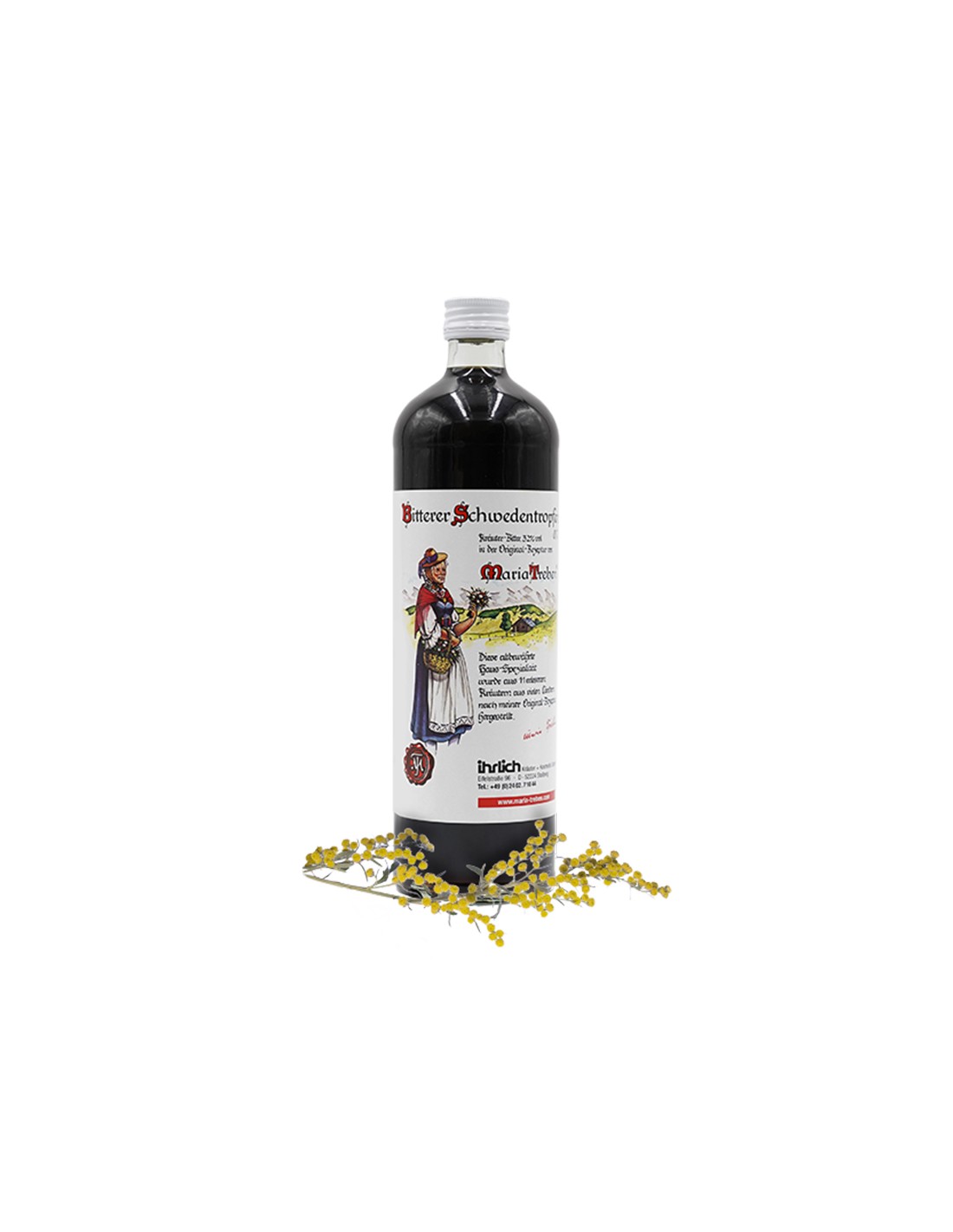 <tc>Maria Treben</tc>® Bitter suédois - Santé de l'estomac, du foie et de la vésicule biliaire, 700 ml