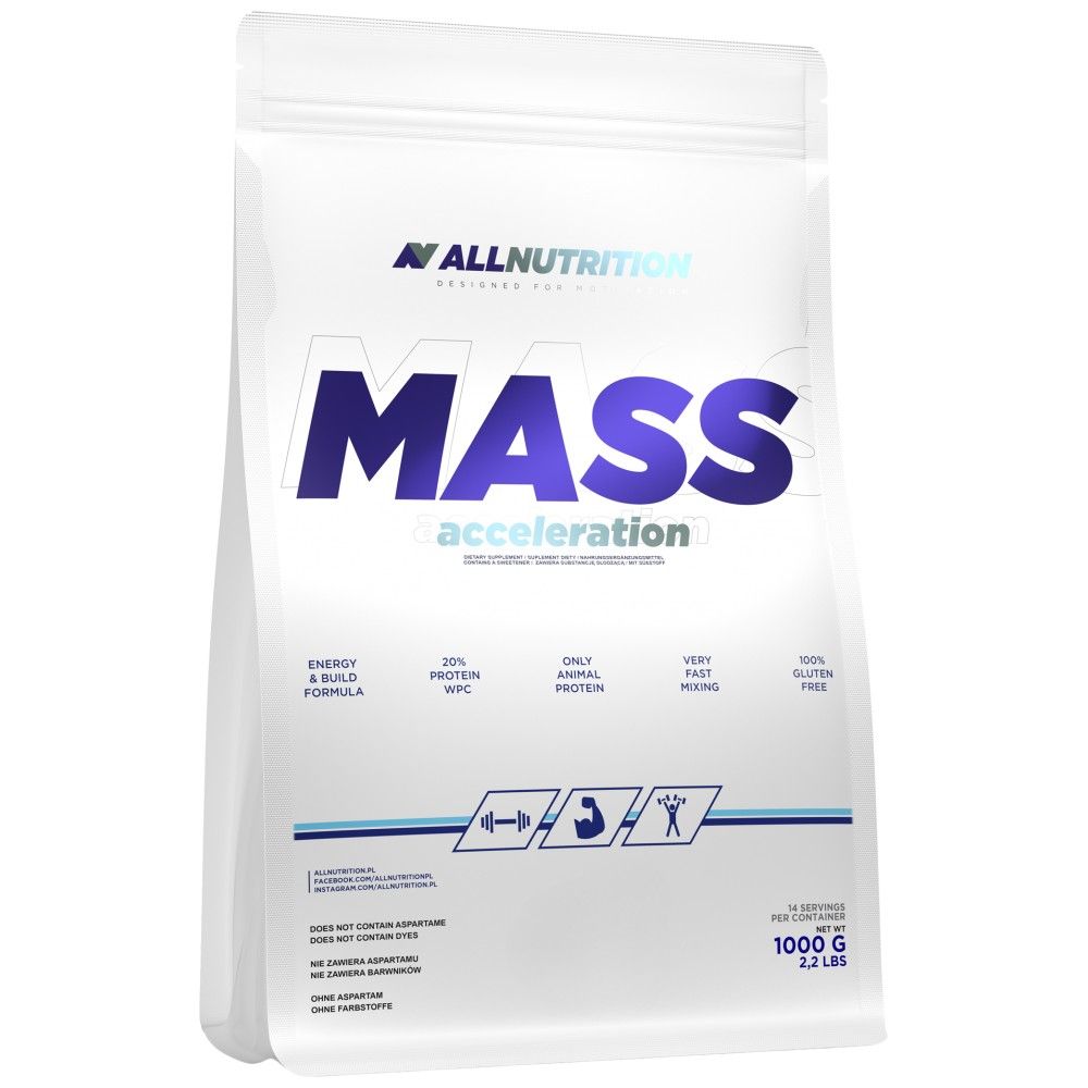 Accélération de masse - 1000 grammes