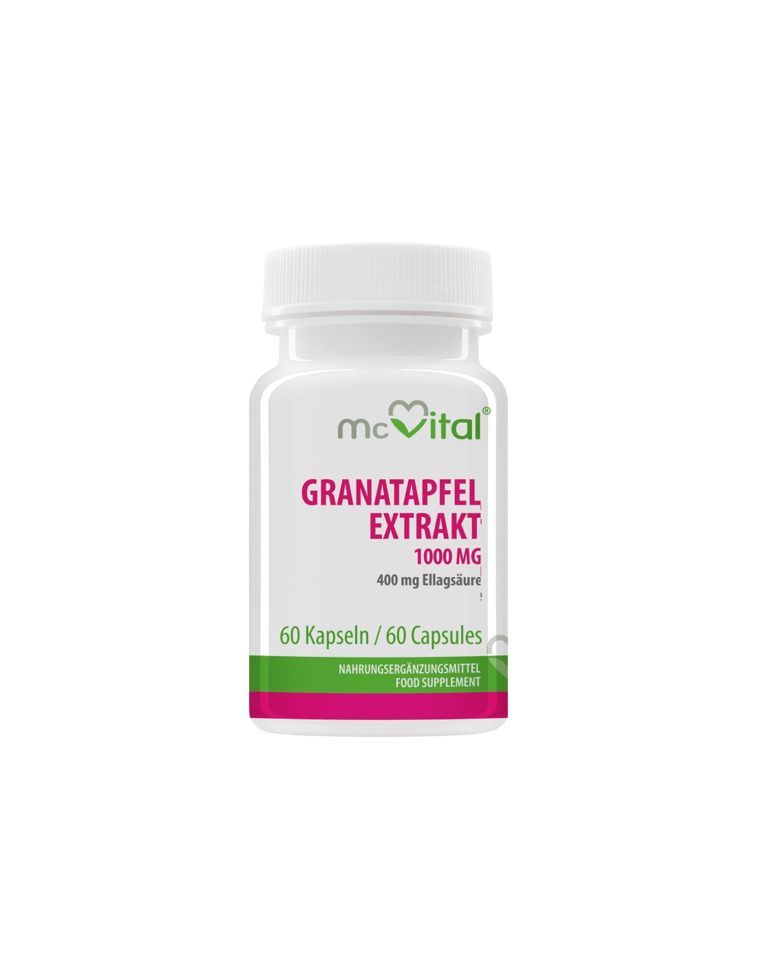 Antioxydant - Extrait de grenade McVital, 60 capsules