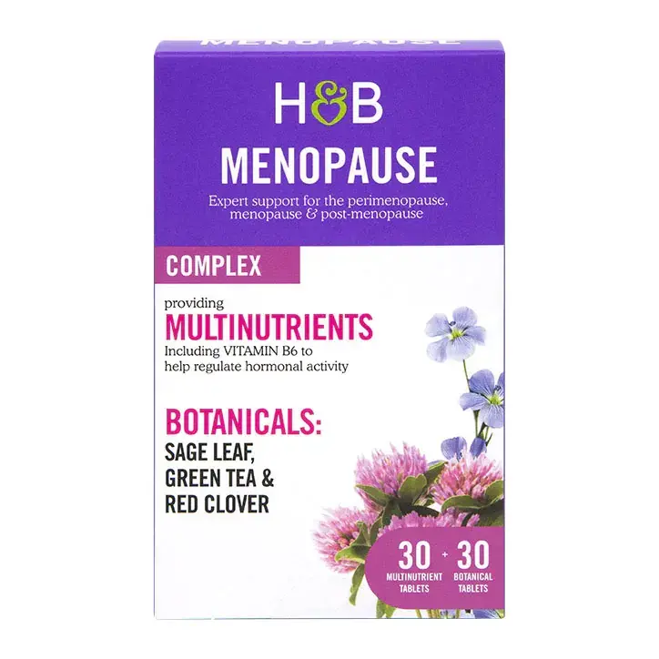 Complexe de ménopause (complexe de ménopause) 60 comprimés Holland & Barrett