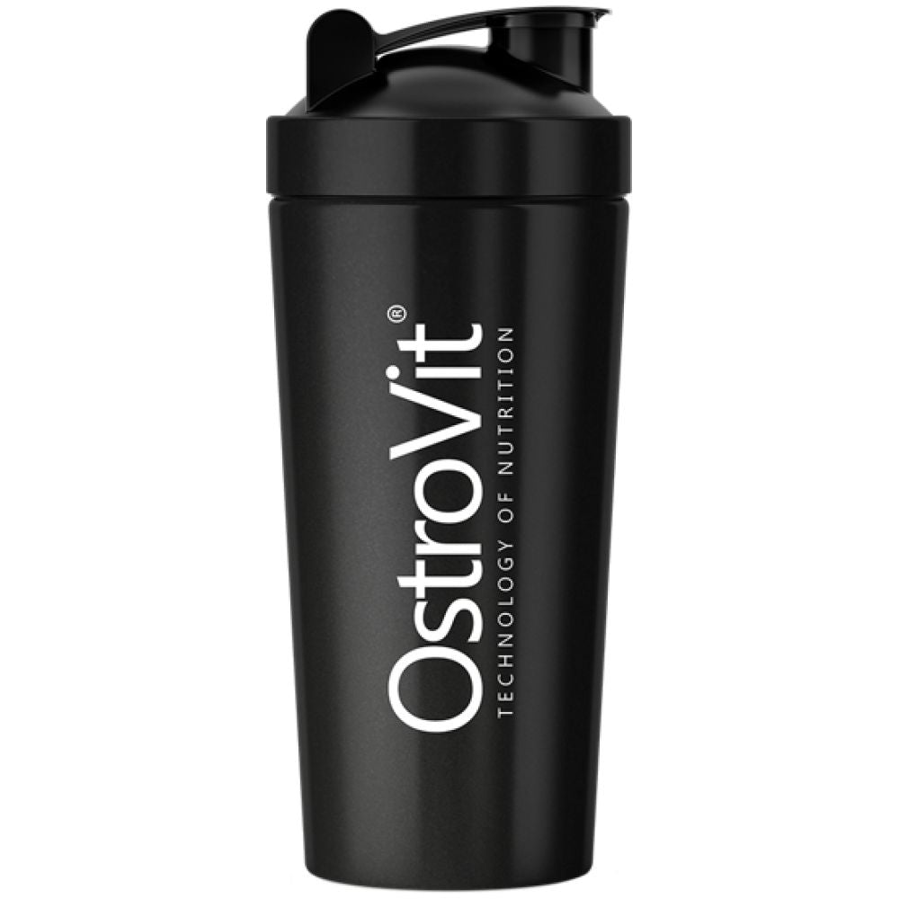 Shaker en métal/acier/750 ml/noir 750 ml