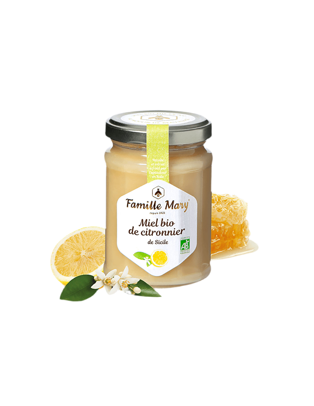 Honey de citronnage biologique - Miel Bio de Citronnier de Sicile, 230 g