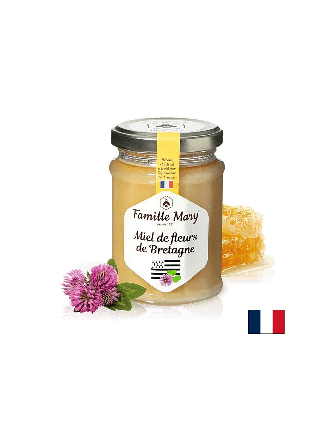 Miel de fleur de Brittany, France - Miel de Fleur de Bretagne, 230 g
