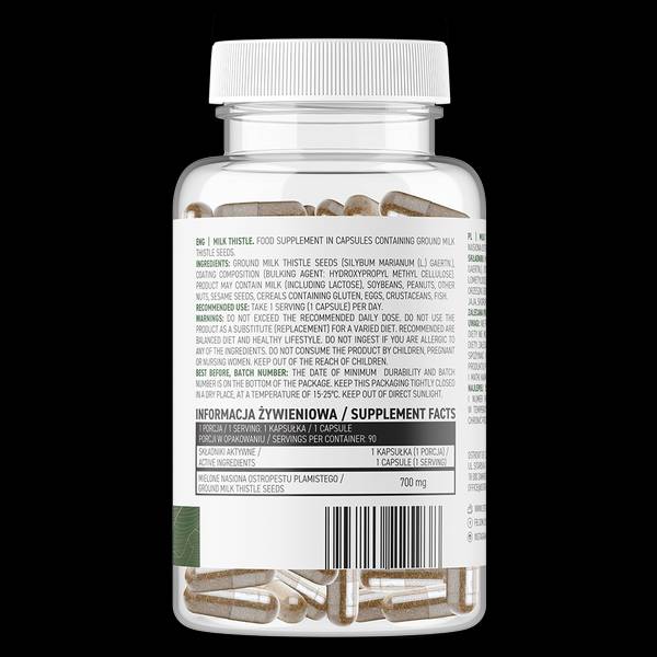 Milk chardon 700 mg/vege - 90 capsules