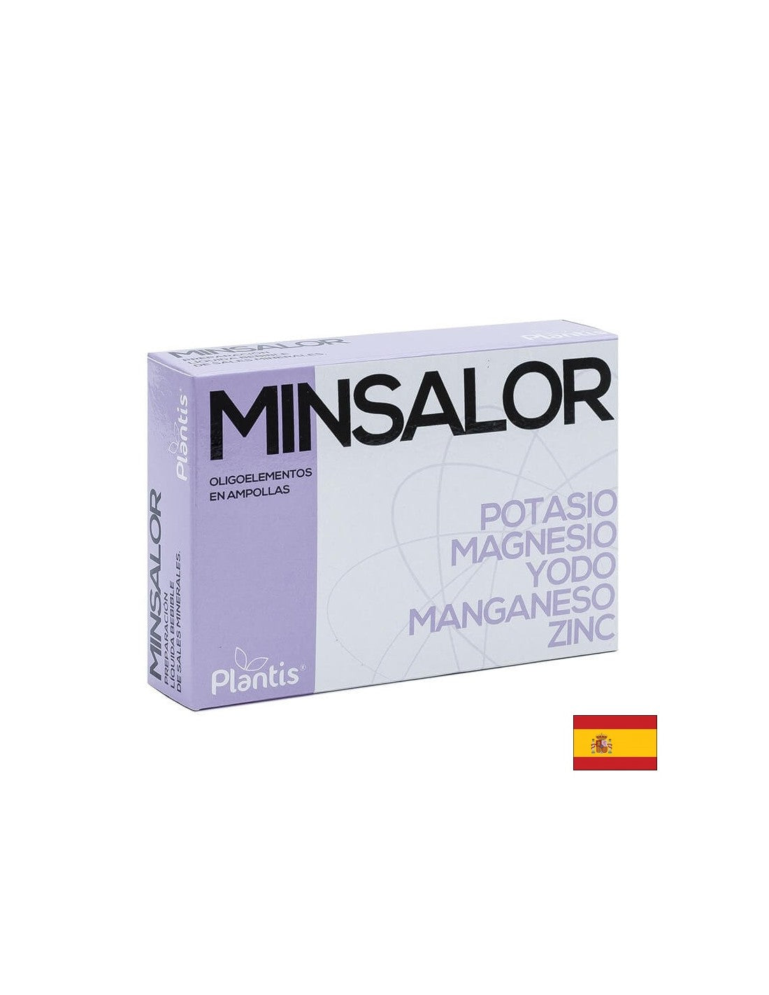 Minsalor Oligoelementos - Potassium, magnésium, iode, manganèse, zinc/Pour la perte de poids, 20 ampoules à boire Arte<tc>san</tc>je