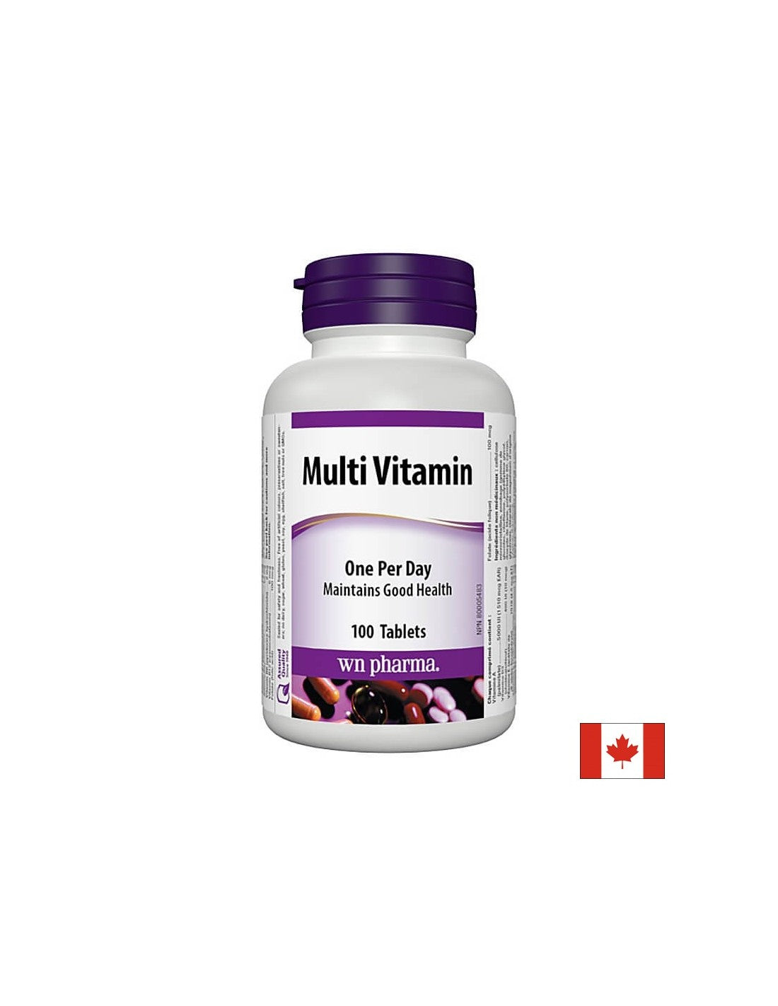 Multivitamines - Multivitamines, 100 comprimés <tc>Webber Naturals</tc>