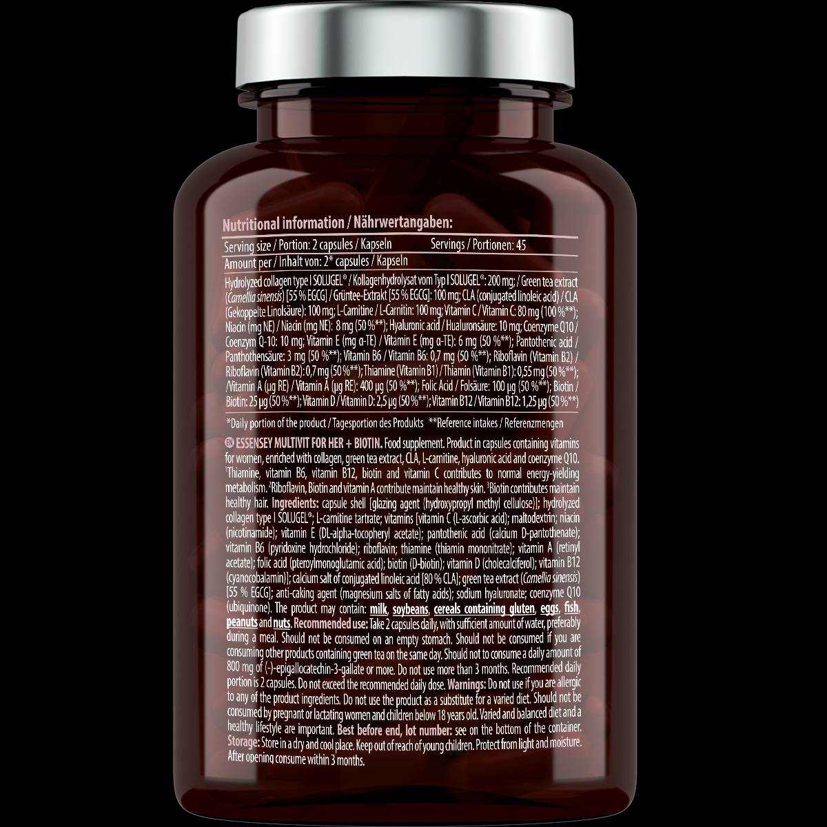 Multivit pour son + biotine - 90 capsules