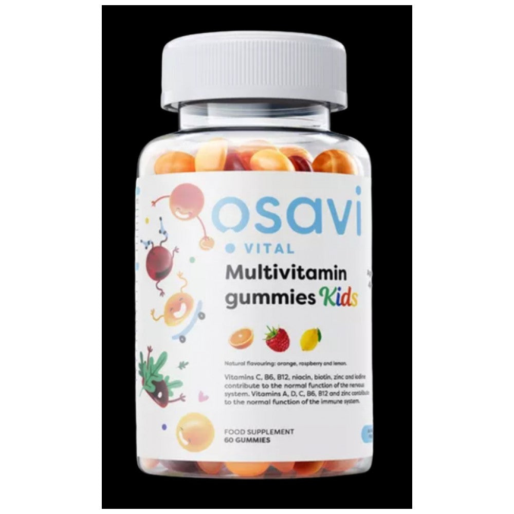 Gummies multivitamines enfants | Sans sucre - 60 gummies