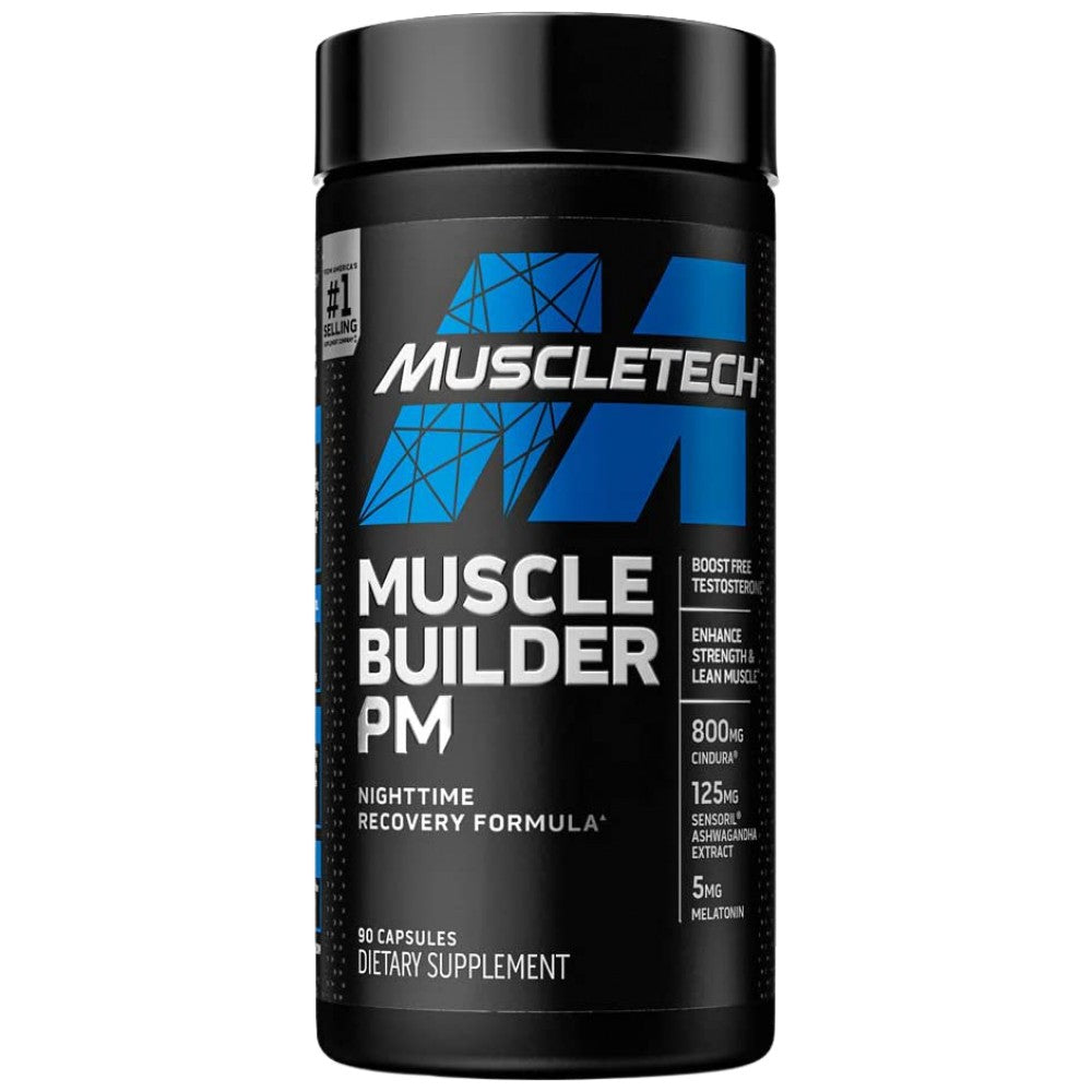 Muscle Builder PM | Formule de récupération nocturne - 90 capsules