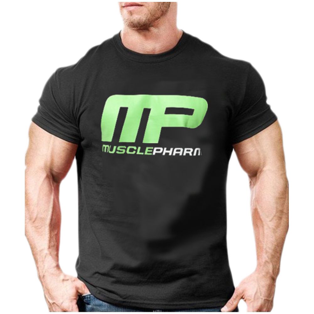 T-shirt de logo musculaire