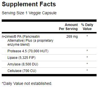 N-Zimes PA Plus - 90 capsules
