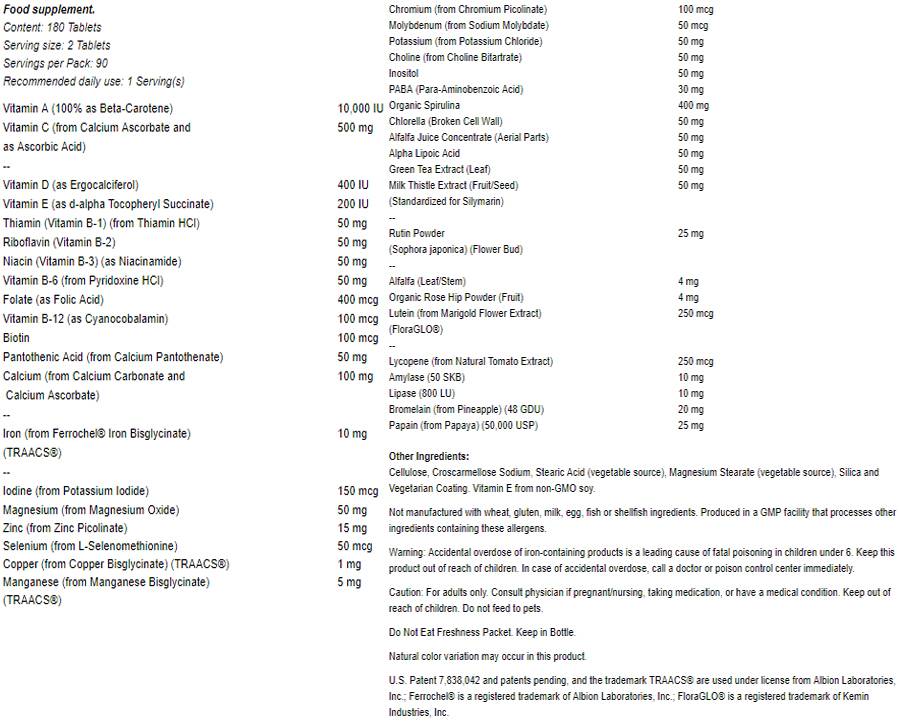 Two - 90 comprimés spéciaux