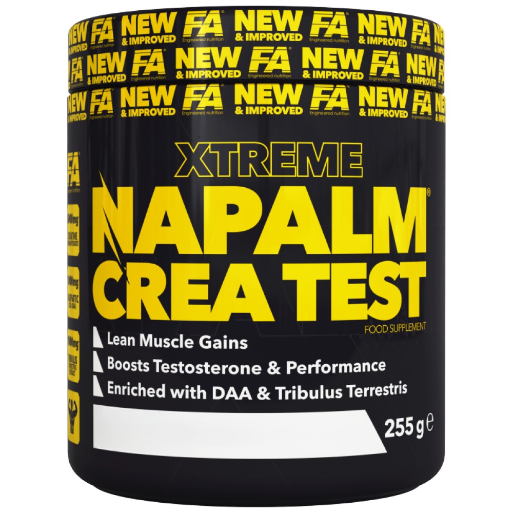 Test de napalm crea | avec DAA et Tribulus - 255 grammes