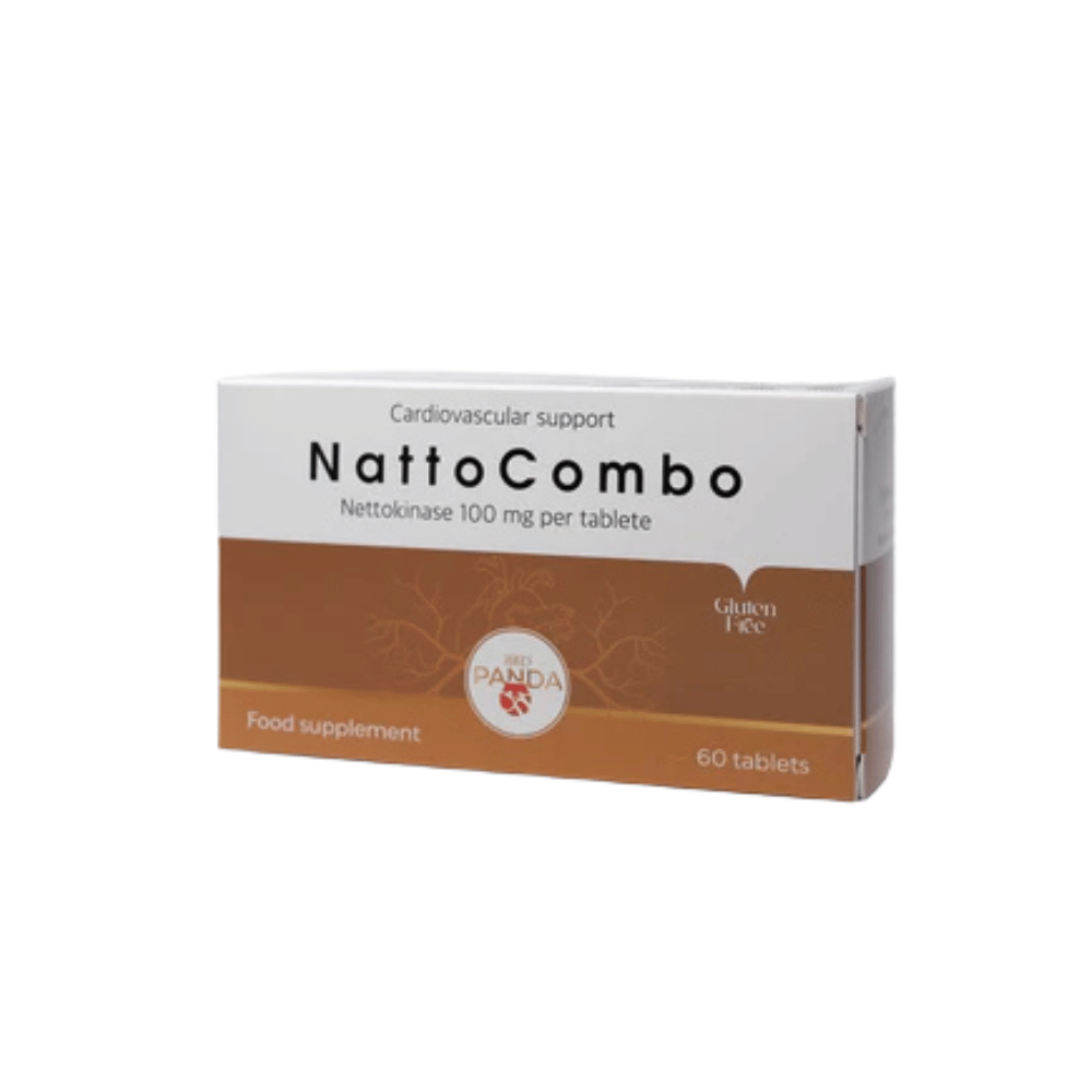 NattoCombo - 60 таблетки/натокиназа, бромелаeve.