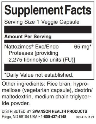 Nattozimes 65 mg - 90 capsules