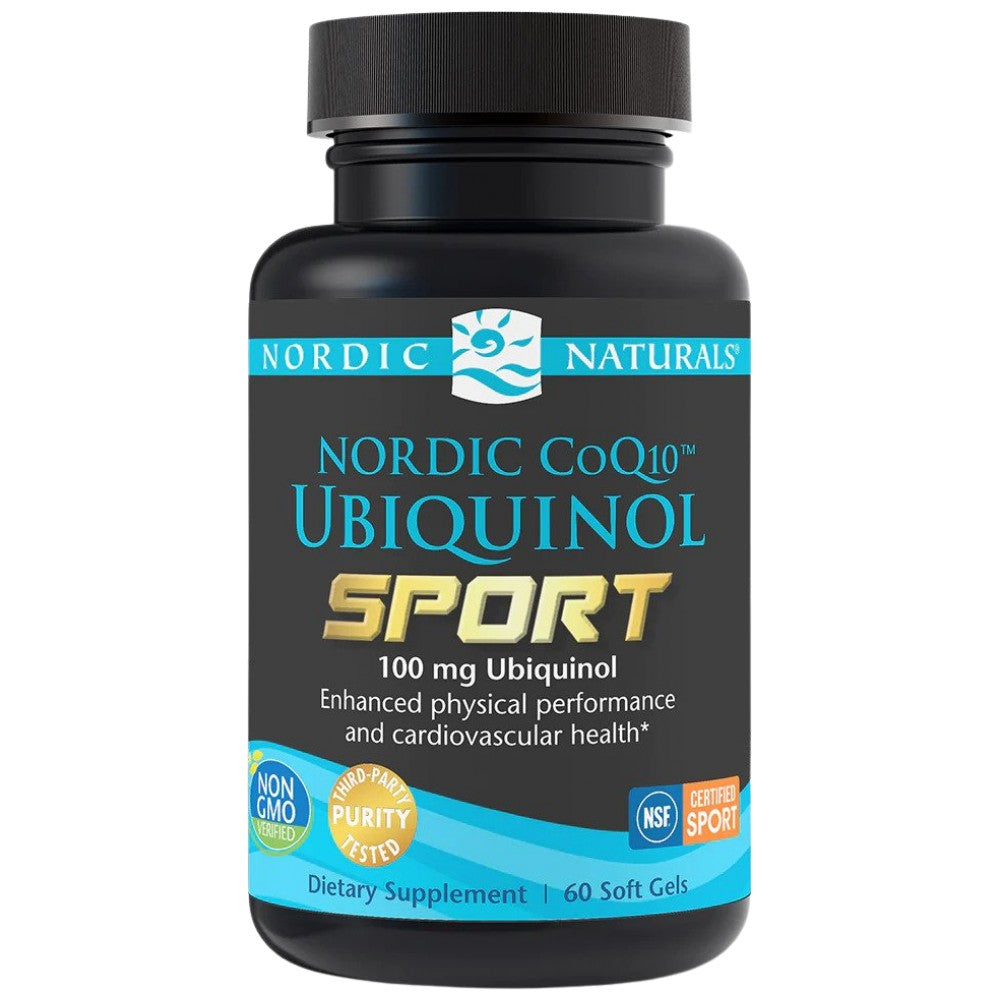 Nordic CoQ10 Ubiquinol Sport 100 mg - 60 capsules de gel