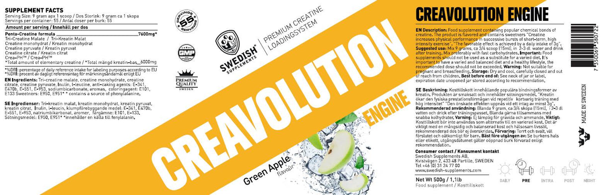 Créavolution poudre de 500 grammes