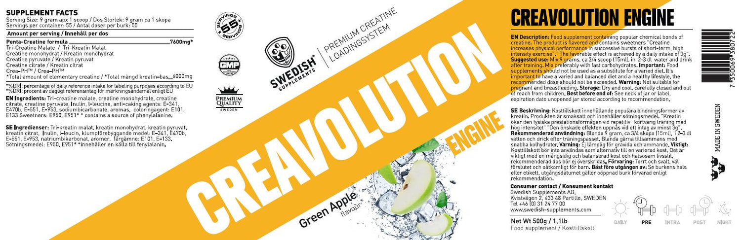 Créavolution poudre de 500 grammes