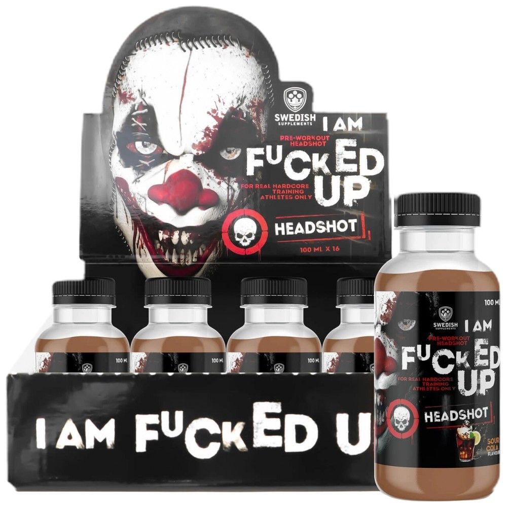 Je suis F # cked up headshot - 16 x 100 ml