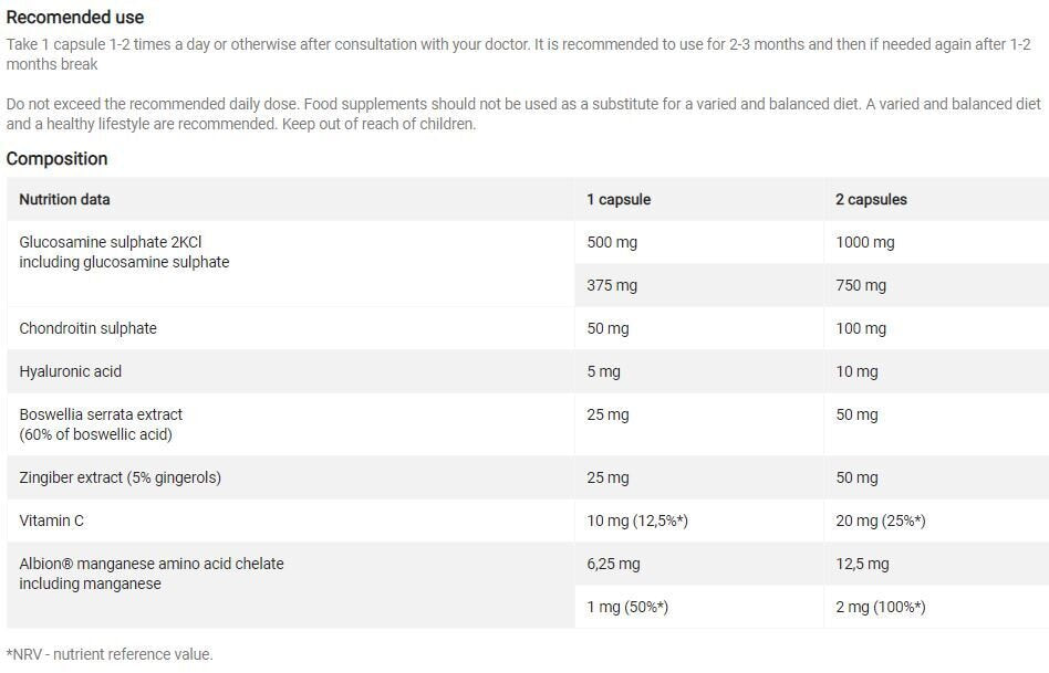 <tc>Olimp</tc> Arthroblock Forte 60 Gélules
