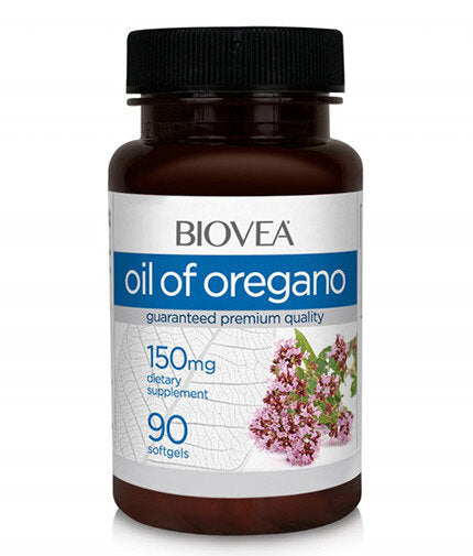 Huile d'origan 150 mg/90 softgels