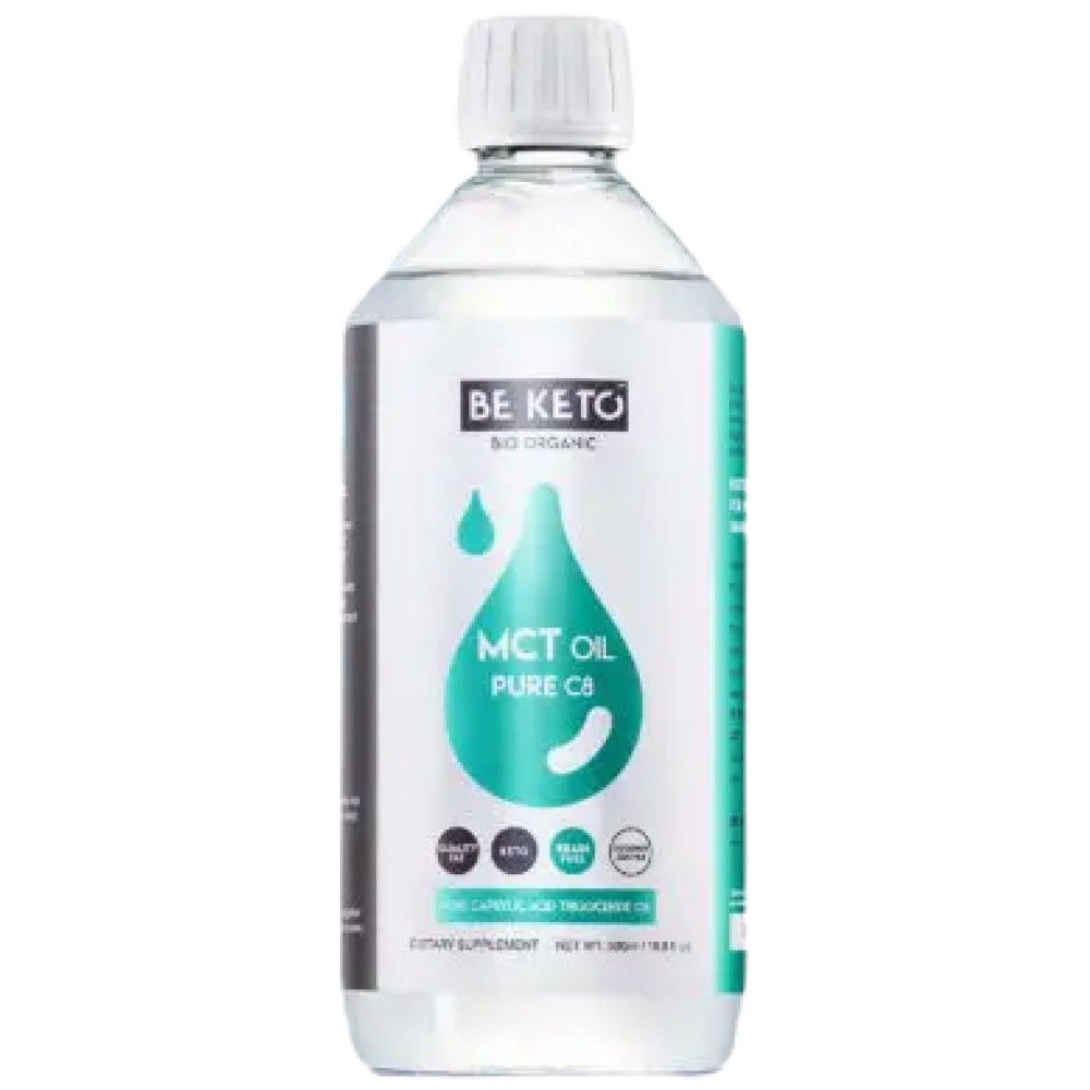Huile MCT 100% liquide C8 - 500 ml