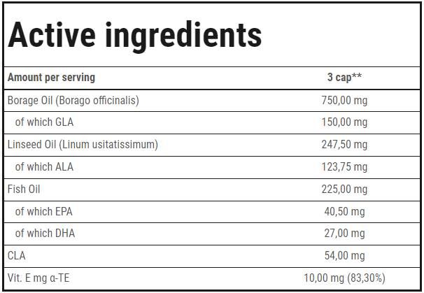 Omega 3-6-9 - 60 capsules de gel