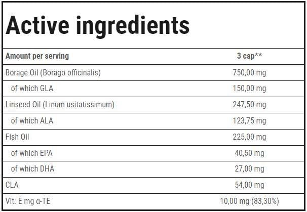 Omega 3-6-9 - 90 capsules de gel