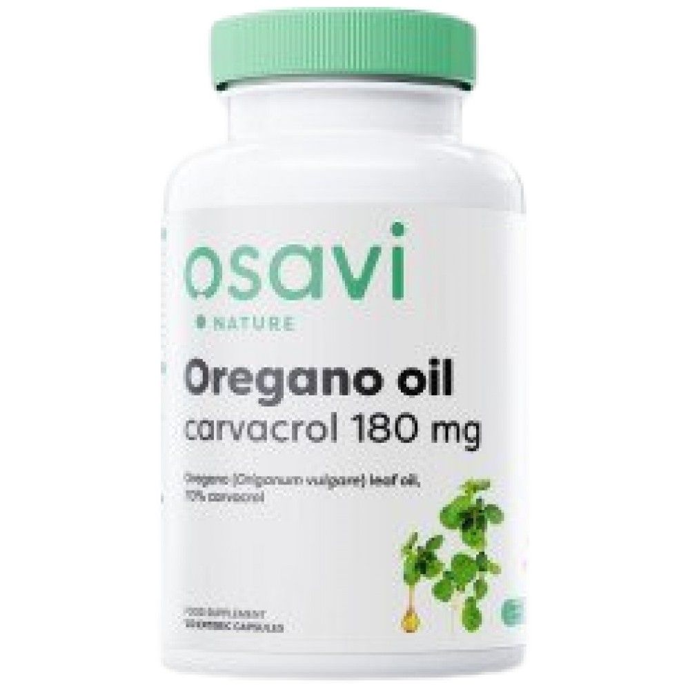 Huile d'origan 257 mg | 70% de carvacrol - 120 capsules