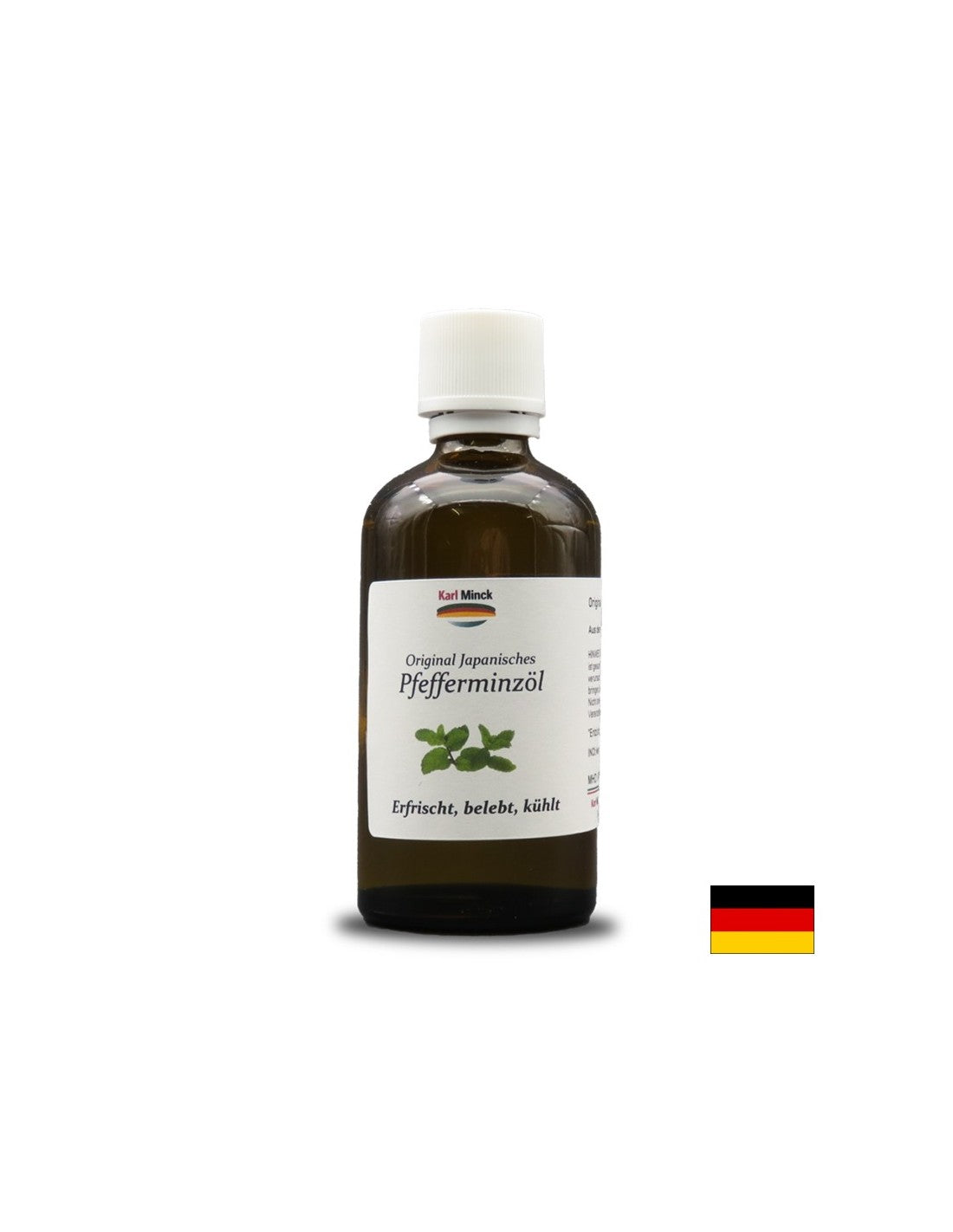 Original Japanisches Pfefferminzöl - Huile essentielle de menthe japonaise, 10 ml <tc>Karl Minck</tc>