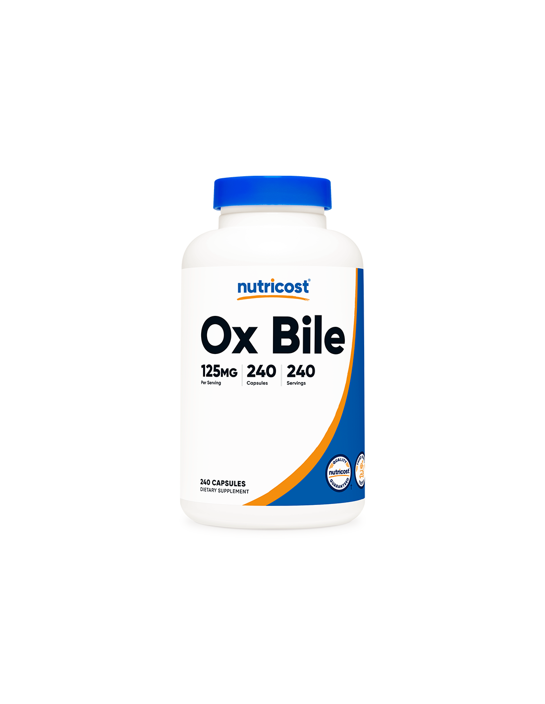 Digestion - Bile de bœuf (Bile de bœuf), 240 <tc>Nutricost</tc> capsules