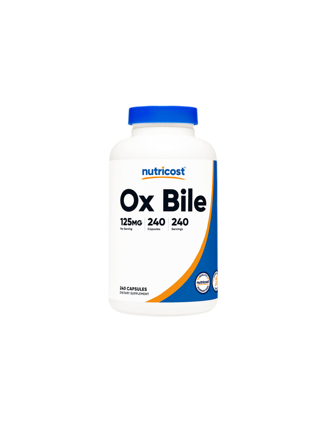 Digestion - Bile de bœuf (Bile de bœuf), 240 <tc>Nutricost</tc> capsules